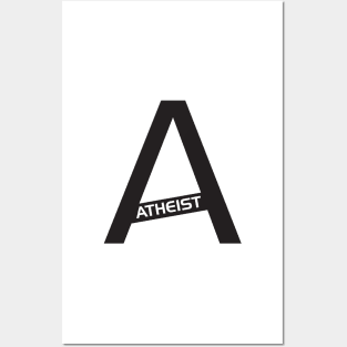 A FOR ATHEIST Posters and Art